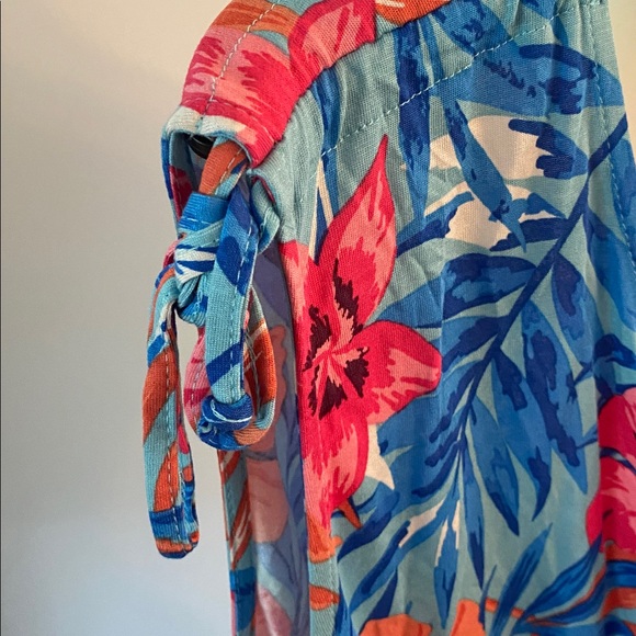 Lascana by Venus size 18 floral comfortable wide leg jumpsuit - Picture 6 of 9